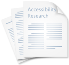 Accessibility Research